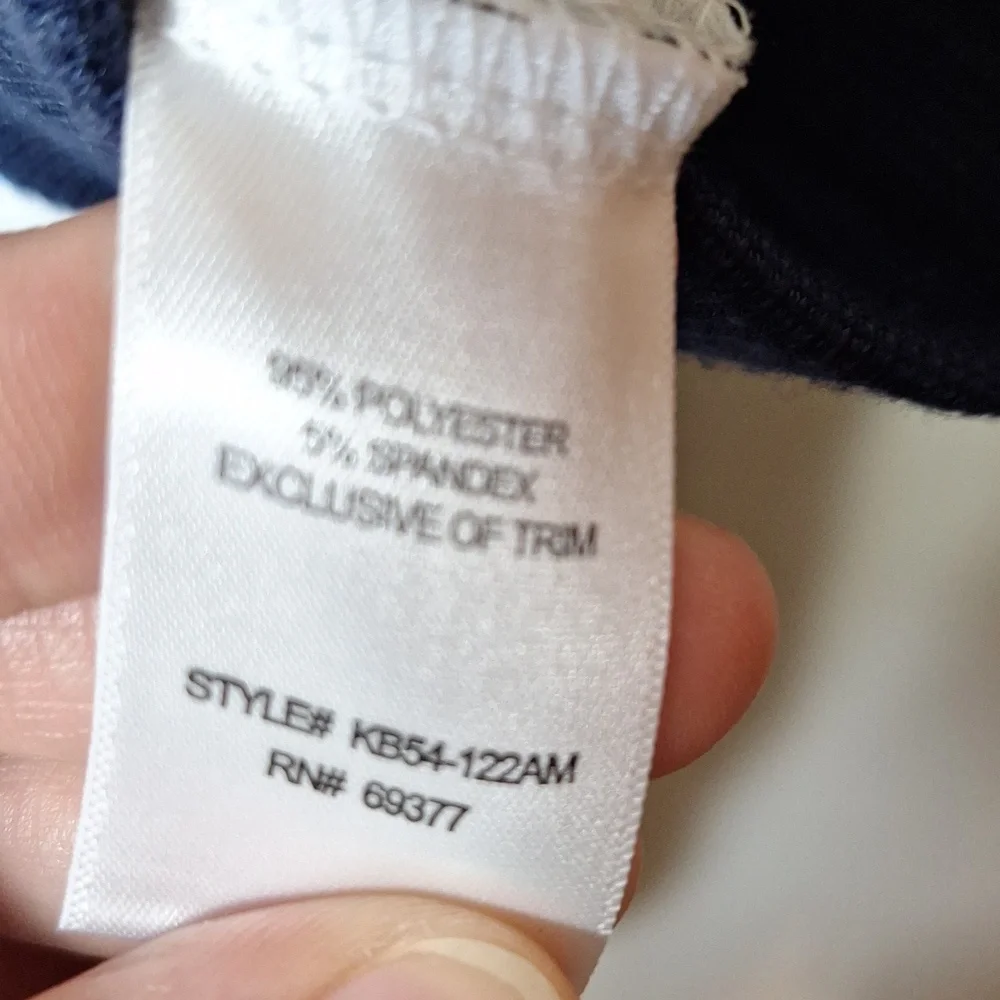 NWT Eaze Wear Blue and White Joggers/Pants (BUY IT NOW) - Picture 6 of 6